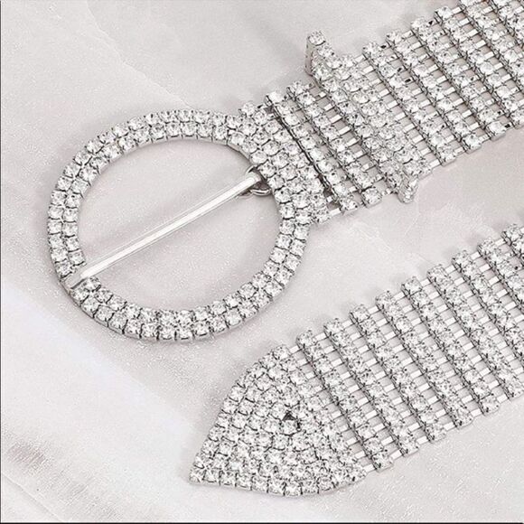 Crystals Diamond Metal Belt - Picture 3 of 5